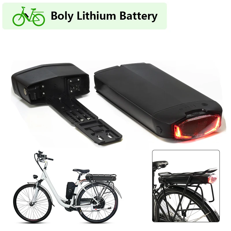 

Rear Rack Ebike Battery Pack 24V 36V 13Ah 10.4Ah 17.5A 20Ah 24Ah For Phylion XH370-13J Joycube wall-es Electric Bike Batteries