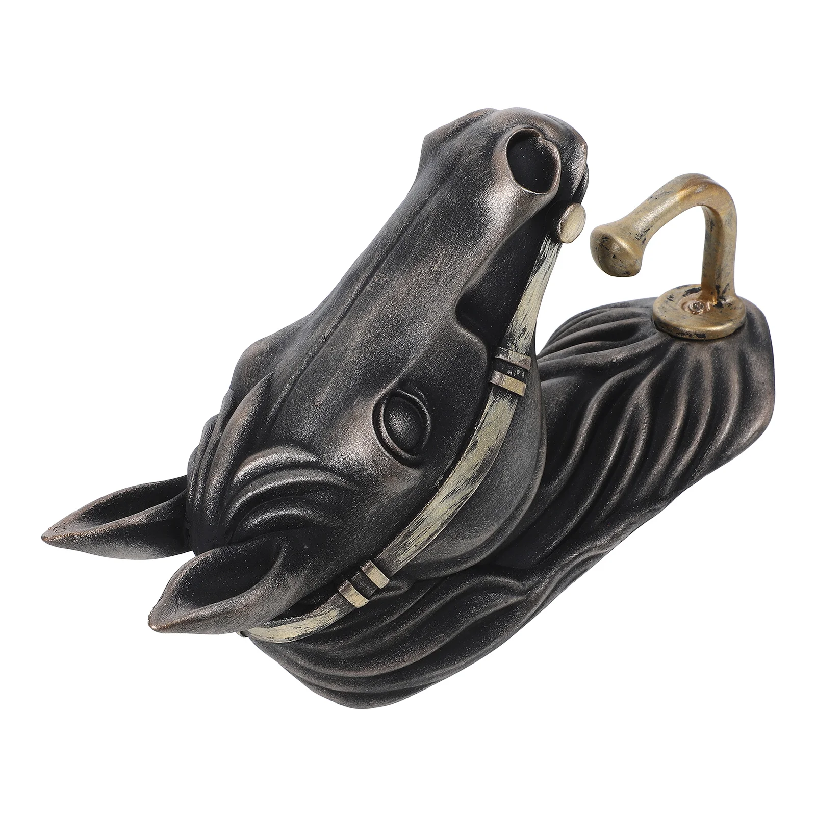 

Horse Head Hook Animal Shaped Wall Hanger Decorative Coat Hooks Heavy Duty Rustic Faux Bronze Hooks For Towels Bedroom Entryway
