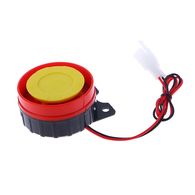Durable Car Horn Air Raid Siren Alarm Universal 12V Car Truck Horn Portable Small Electric Horn Alarm Car Interior Parts