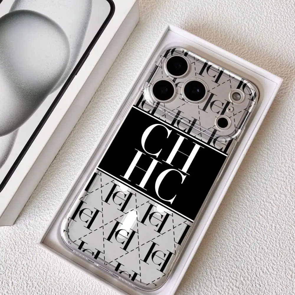 

Cool C-Carolinas H-Herreras Phone Case for iPhone 17 16 15 14 13 12 11 Pro Max Plus Clear Magnetic Shockproof Scratch-Resistant