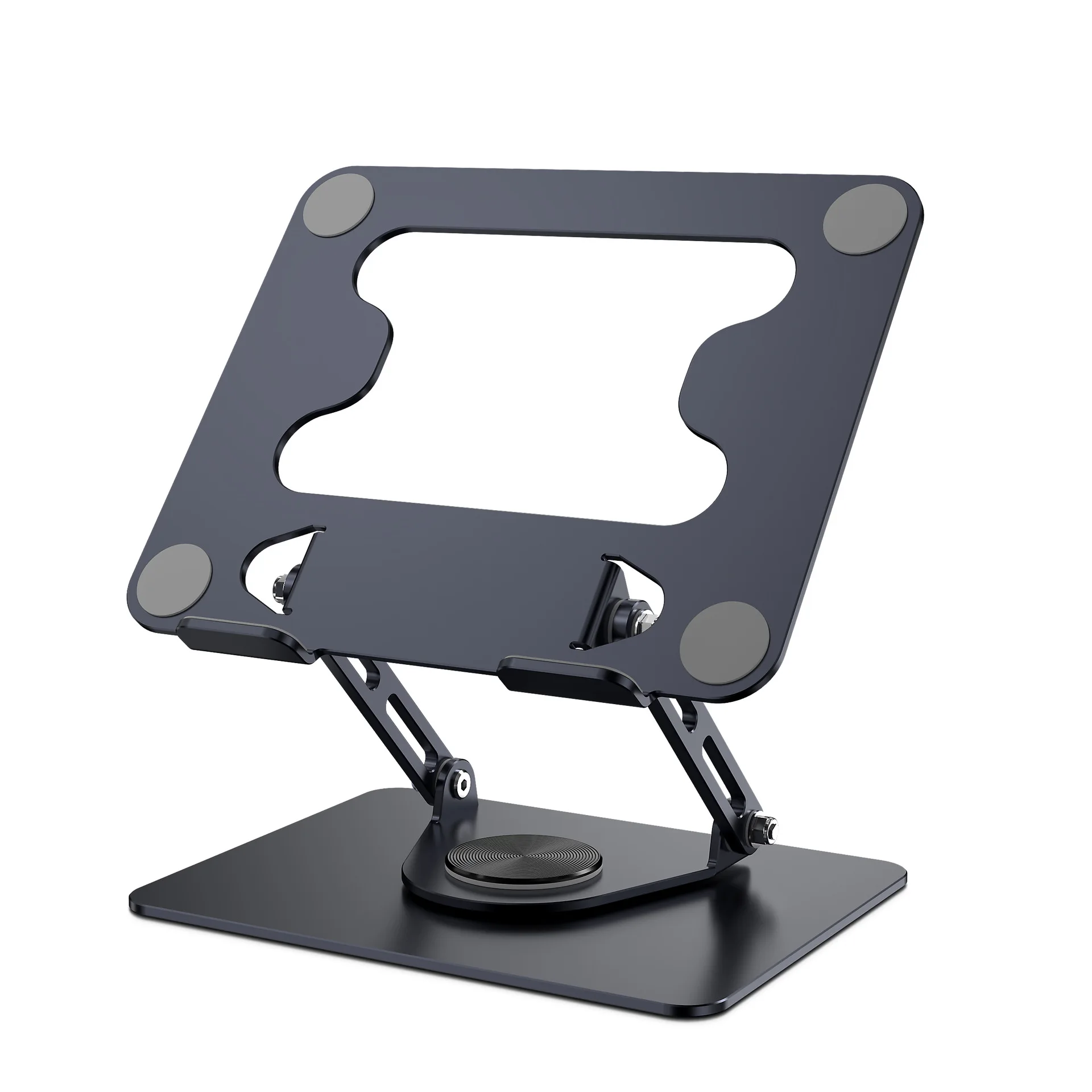 Notebook Heat Dissipation Bracket Metal 360 Rotatable Notebook Bracket Office Desktop Bracket