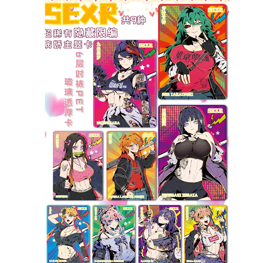 Senpai Goddess Novel Story Card para Meninas, Anime Girl Party Swimsuit, Bikini Feast Booster Box, Doujin Toy, Hobbies Gift, 5 Card