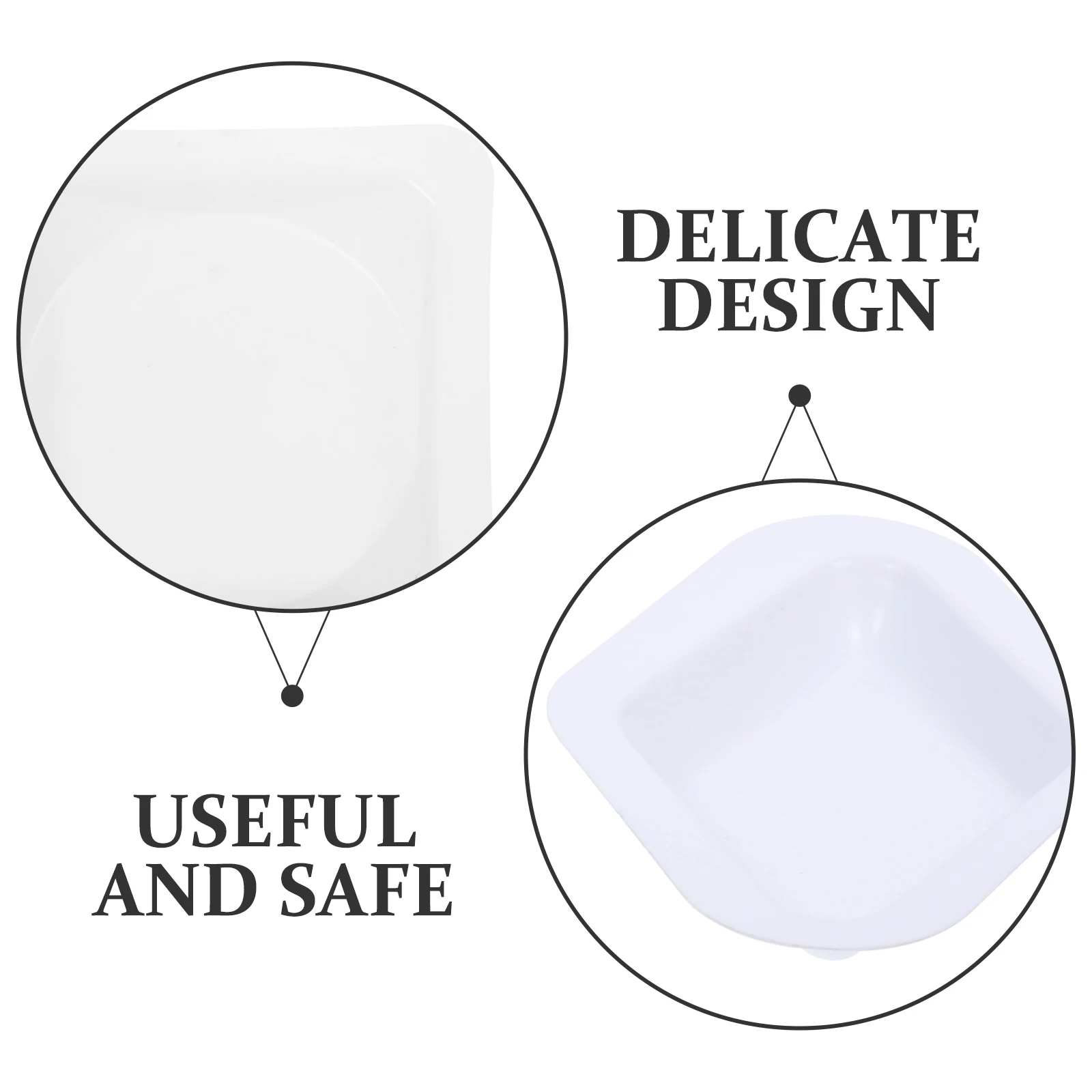 

100 pcs Weighing Boats Plastic Weighing Dishes For Powder Lab Use Chemical Analysis Testing Food Sample Measurement Lightweight