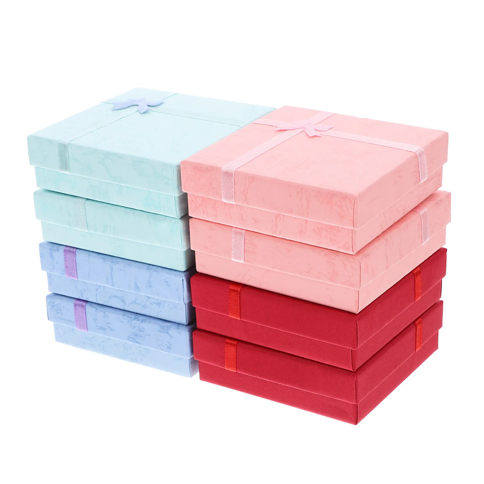

8Pcs Jewelry Storage Boxes Retro Vintage Style Bracelet Case Compact Gift Box with Sealing Lid Gift Storage Box