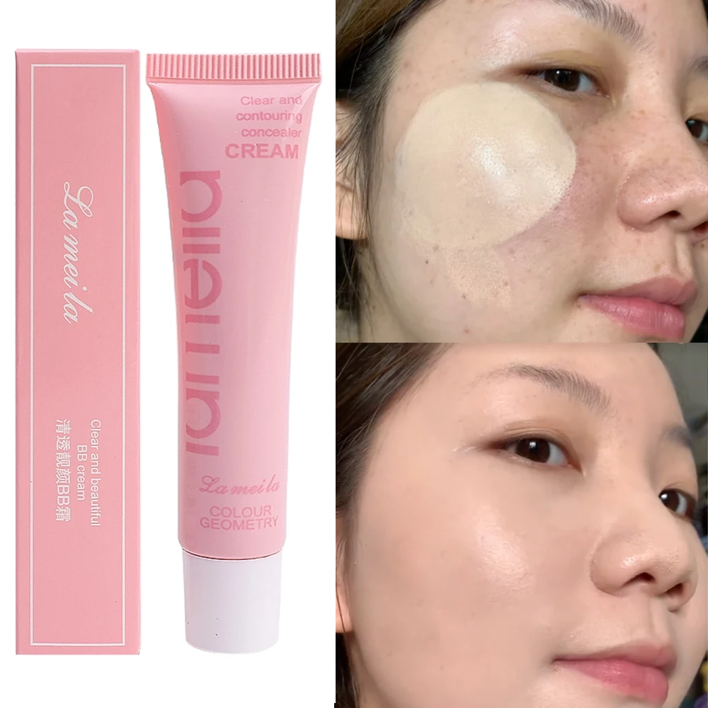 Long-Lasting Liquid Foundation BB ครีม Matte Waterproof Moisturizing Oil Control คอนซีลเลอร์ Dark Circle เกาหลีแต่งหน้า