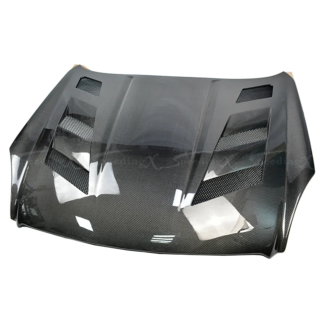 CUSTOMIZE A STYLE CARBON FIBER ENGINE HOOD BONNET FOR 2003-2004 INFINITI G35 V36 COUPE 2DOOR