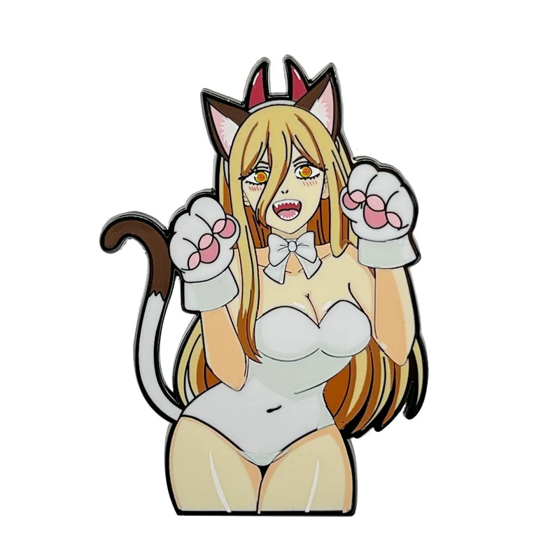 

A3131 Anime Enamel Pins Cute Cat Brooch Clothing Backpack Lapel Badges Fashion Jewelry Accessories For Friends Gift