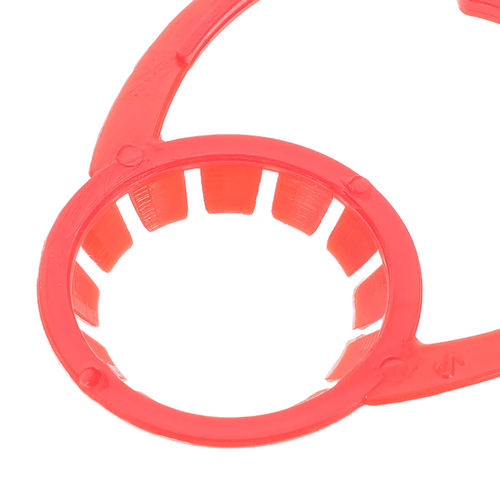 100 قطعة مقبض قبضة زجاجة المشروبات لعصير الصودا المائي 1-2L حامل بلاستيكي مريح قابل لإعادة الاستخدام أداة نقل المشروبات المطبخ