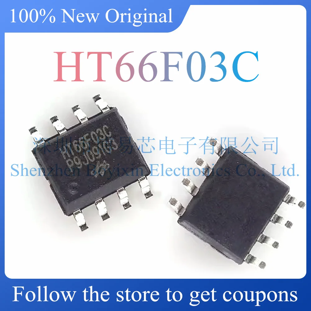 

NEW HT66F03C.Original genuine microcontroller.SOP-8