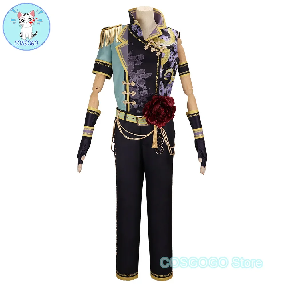 COSGOGO [Customized]Game IDOLiSH7 Zool Inumaru Toma Cosplay Costume Halloween Outfits Women Men Black White Paired Suit