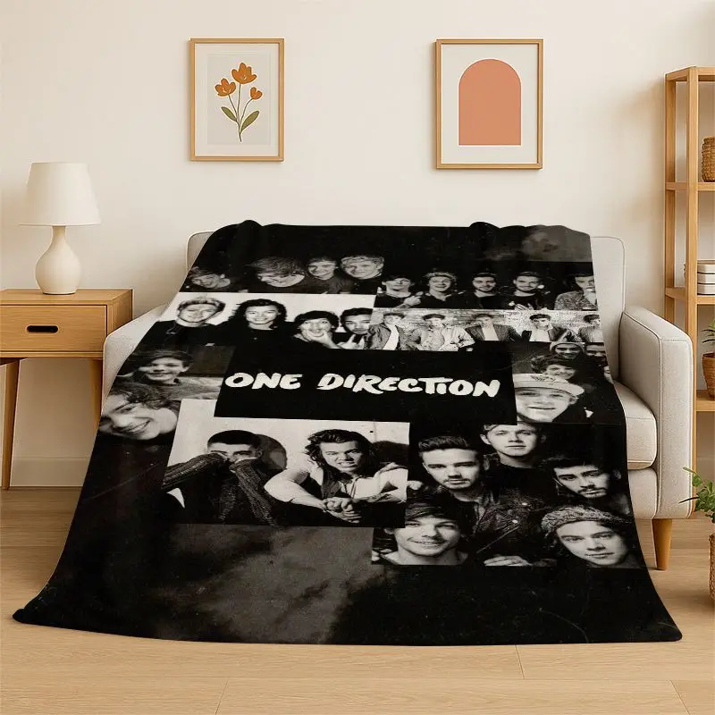 Popular One D-Direction Singer 1D Soft Flannel Throw Blanket,Warm Cozy Blanket for Bed,Couch,Sofa,Bedroom,Living Room,Travel