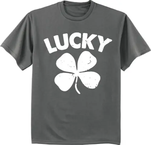

Lucky Shamrock T-shirt Mens Graphic Tee