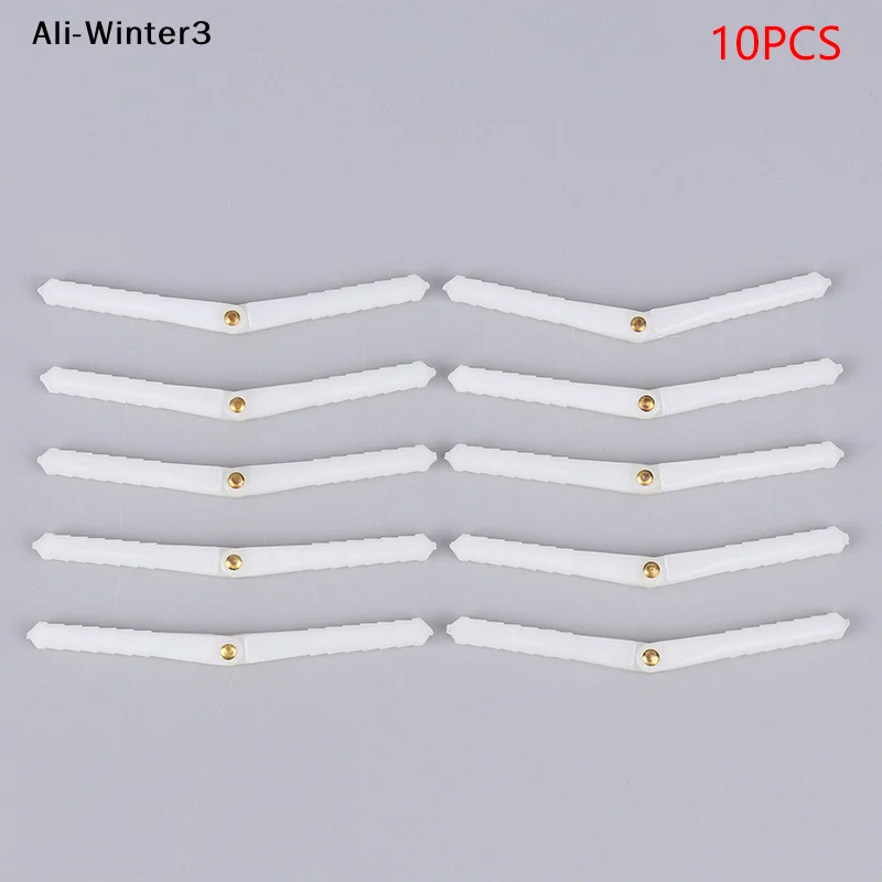 

10 шт. пластиковых шарниров-петель диаметром 2,5 мм и 4,5 мм для радиоуправляемых авиамоделей, аксессуары для авиамоделей