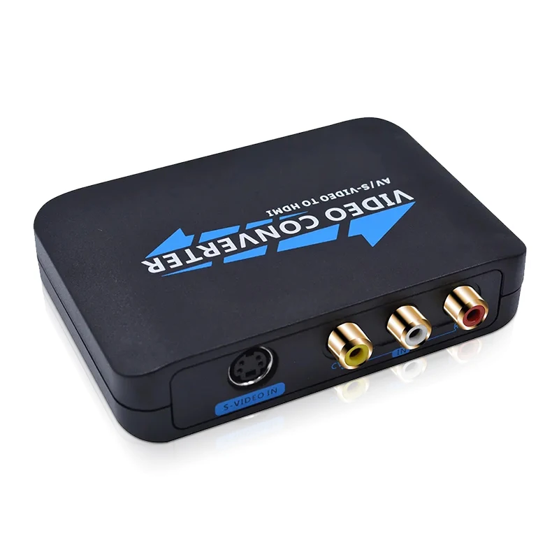 HDMI to SVideo Converter HDMI To AV S-Video Audio Vdieo Converter Adapter Support 1080P/ 720P Compatible PS3 For DVD HD TV STB