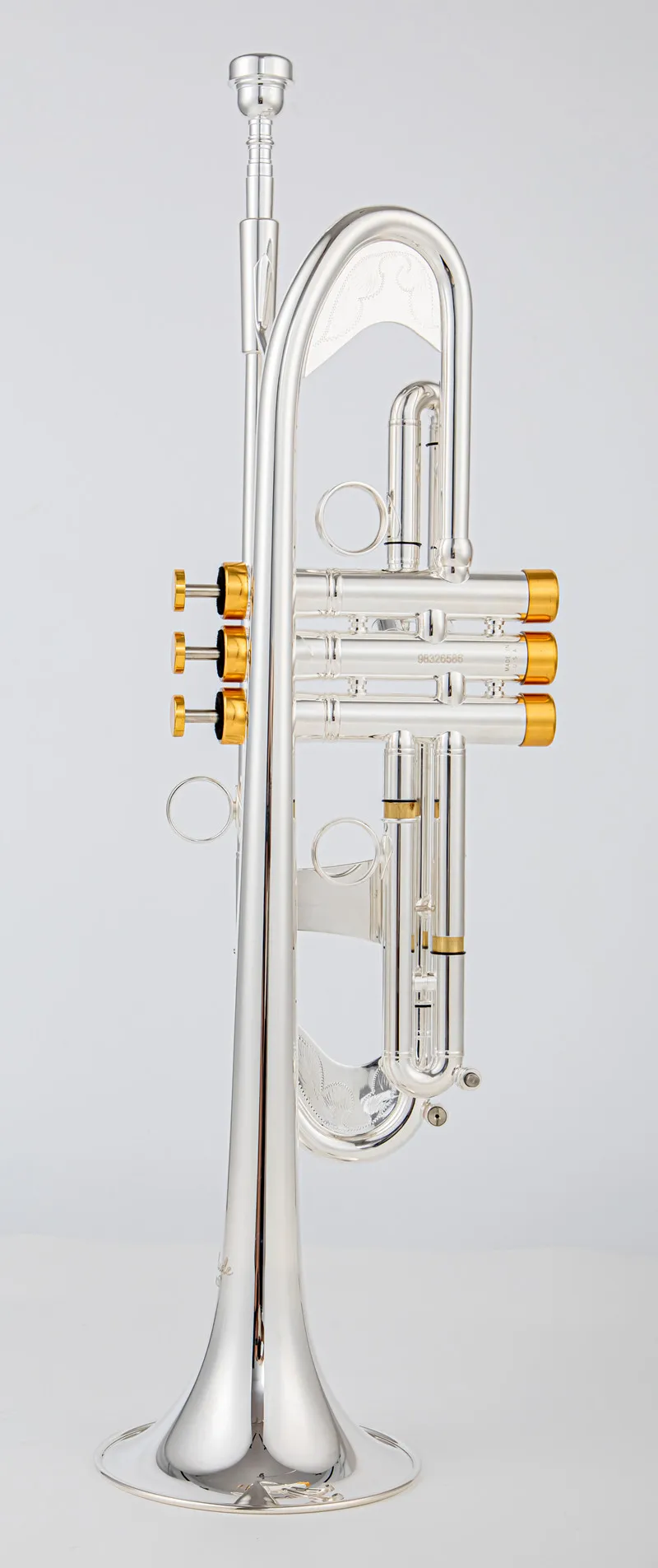 Hot Sell Stradivarius Bb Trumpet TR600 silver plated musical instrument New Trumpet mouthpiece professional grade