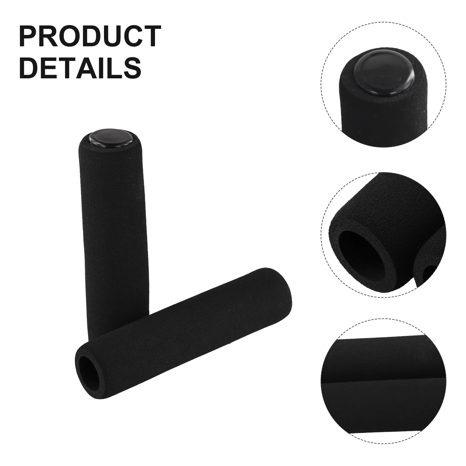 2pcs Bicycle Bike Handlebar Tube Covers Super Foam Covers Super Thick Sponge Foam Rubber Handlebar Grips Accessories