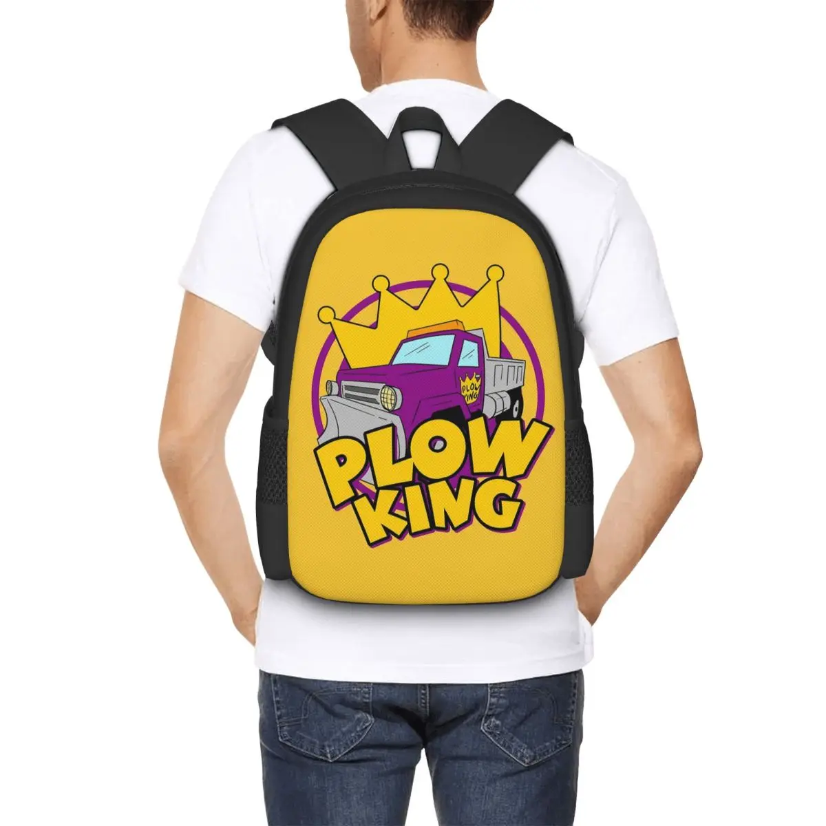 

Рюкзак Plow King The Healthy Competition для школьников, модный ранец для походов и путешествий, для мальчиков и девочек, сумка через плечо