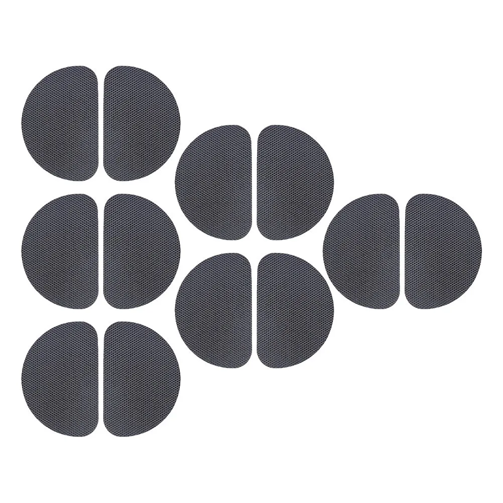 6Pairs Anti-Skid Sole Pads Non-Slip Stickers Durable Rubber Forefoot Shoes High Heels Flat Shoes Protection Anti-Skid Sole Pads