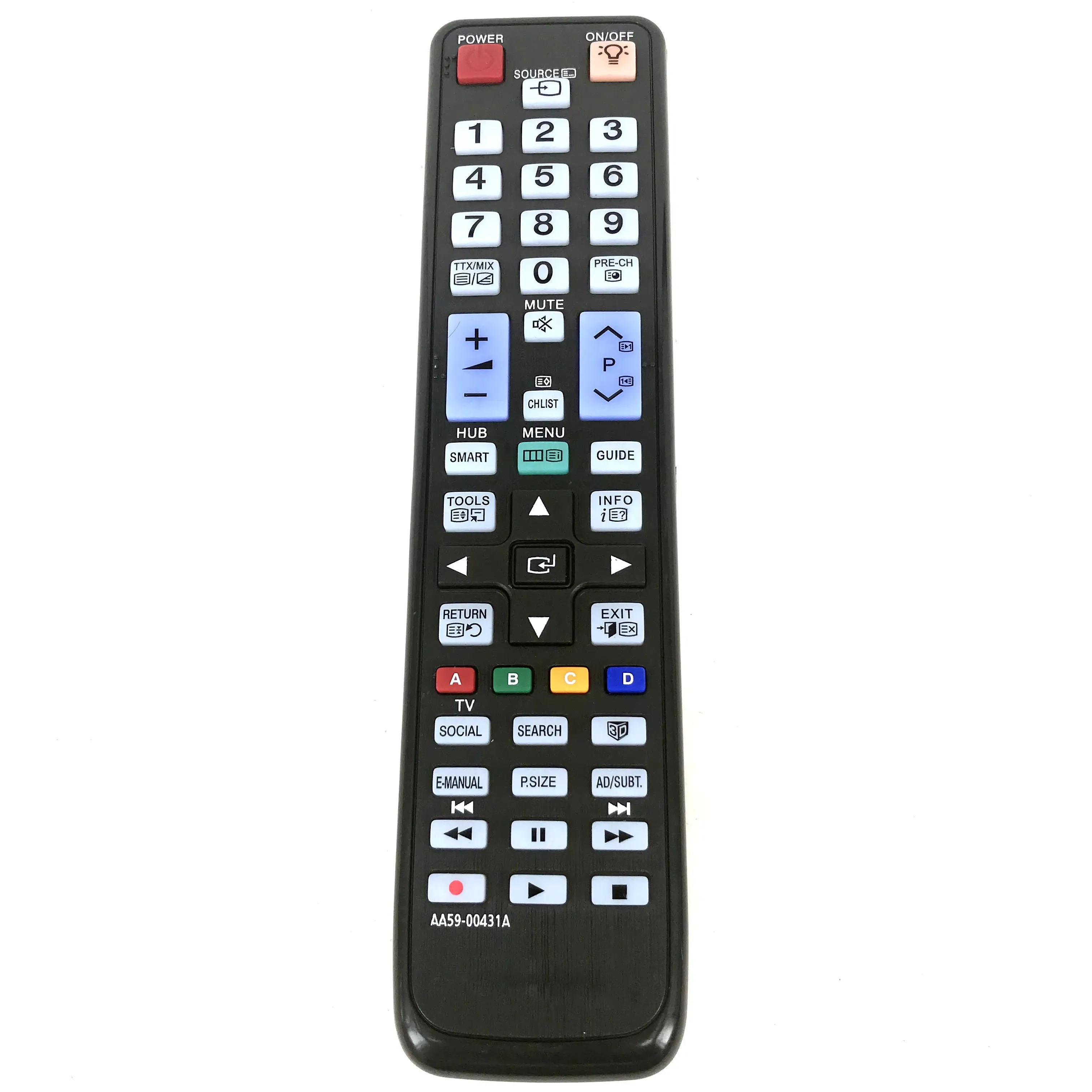 جديد AA59-00431A لسامسونج LCD LED الذكية ثلاثية الأبعاد التلفزيون التحكم عن بعد UE46D6510 UA40D6510 UE46D8000YS UA55D7000LM