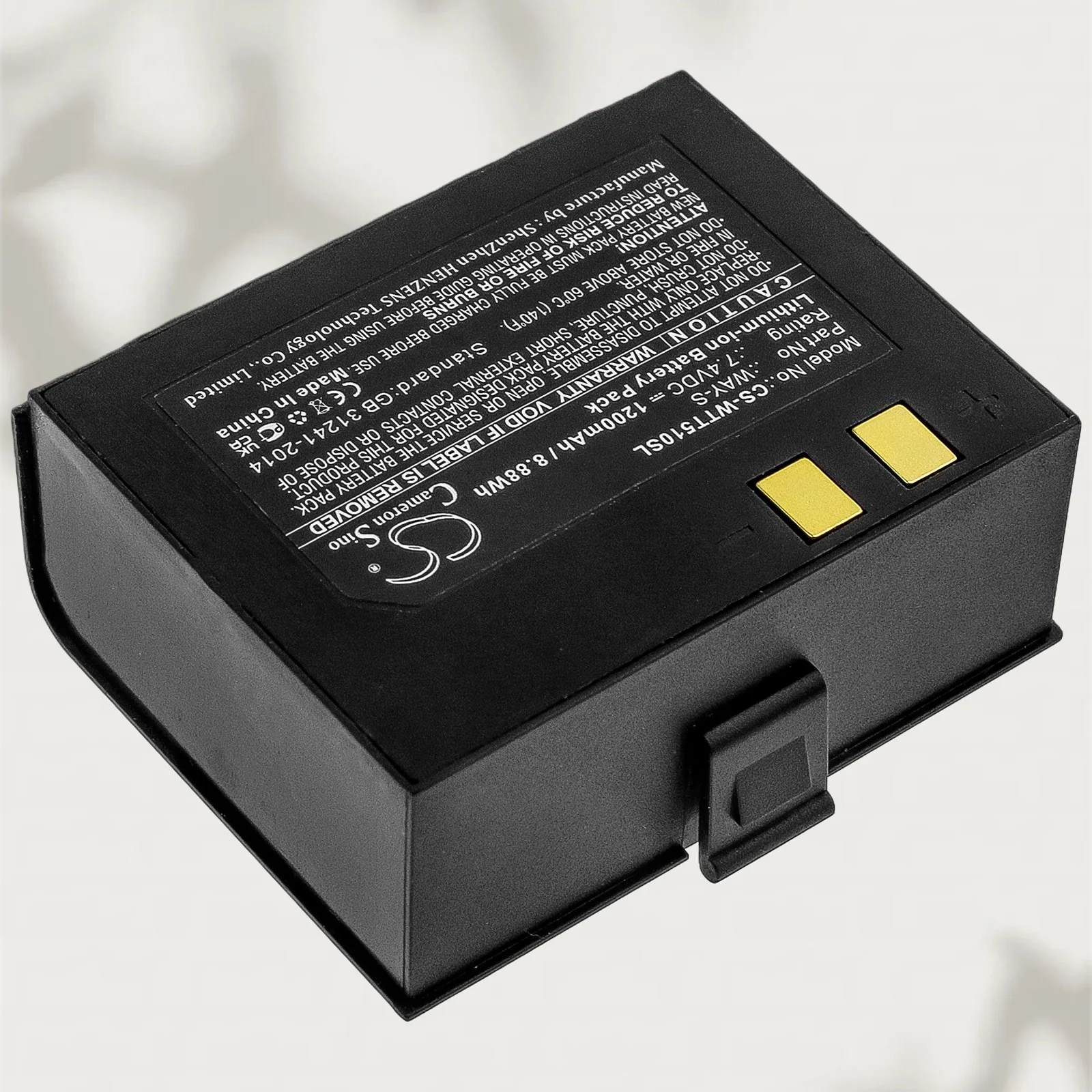

Аккумулятор Cameron Sino 7.4V 1200mAh для портативного принтера Way Systems WAY-S MTT 1510