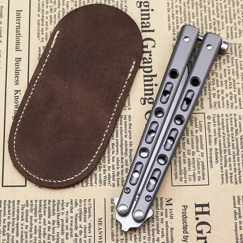 Leather small knife cover carr - огляд і ціна Edc Carry Clip