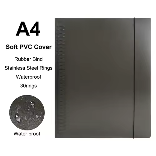 A4/B5/A5 Loose Leaf Refill Binder Notebook Blank/Line/Grid/Cornell Replacable Metal Ring Office&School Supplies Stationery - Image 25