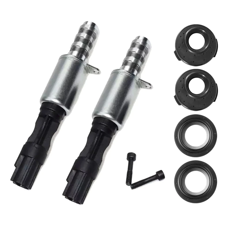 2PCS VCT VVT Camshaft Variable Valve Timing Solenoid Valve Kits 8L3Z-6M280-A For Ford F-150 4.6L 5.4L 6.4L 2004-2010