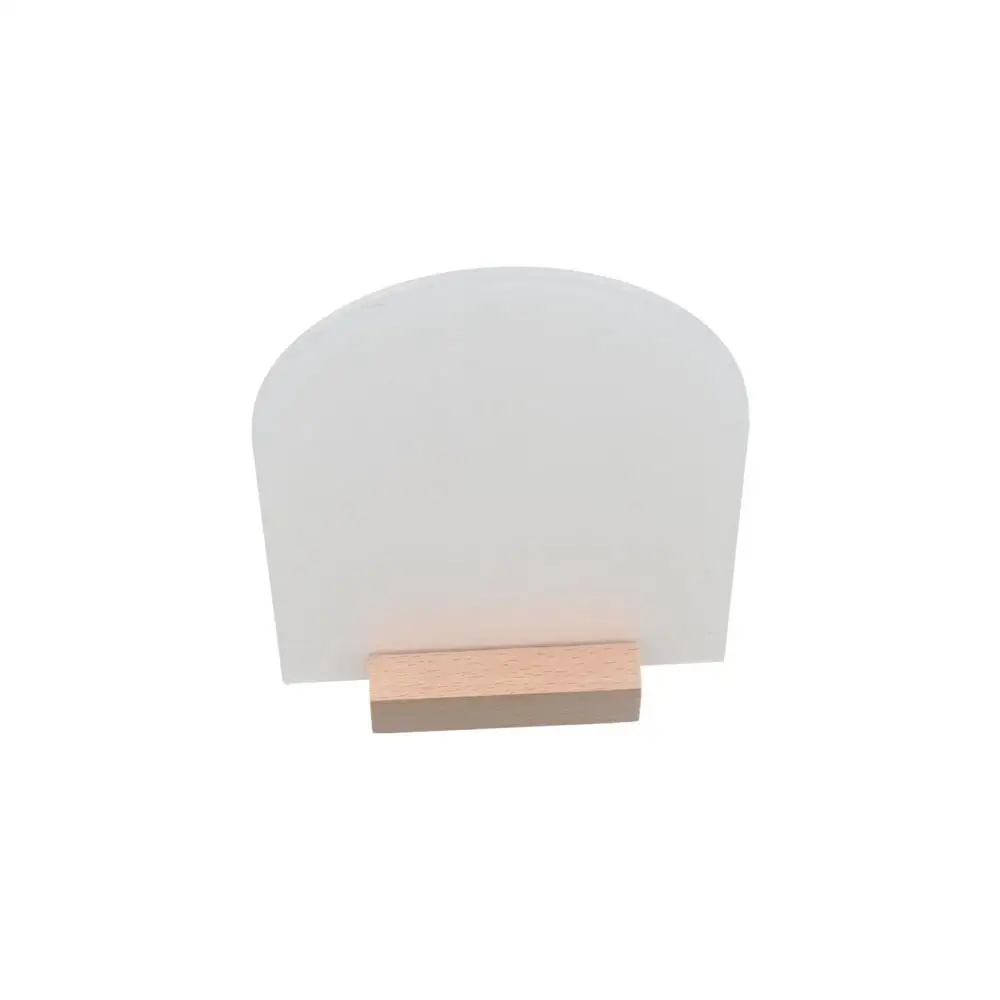 Card Round/Butterfly/Hexagon Removable with Base Menu Display Frame Table Number Plate Table Number Sign Card Display Stand view 2