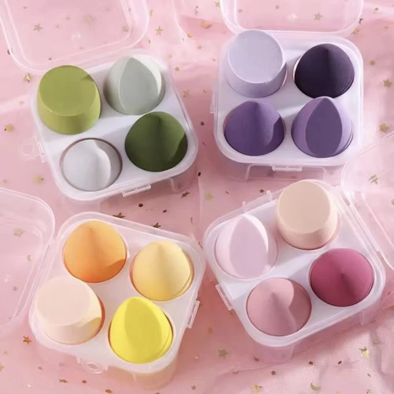 4/8/12pcs Makeup Sponge Blender Beauty Egg Cosmetic Puff Foundation Sponges Powder Puffs Women Make Up Accessories Beauty Tools
