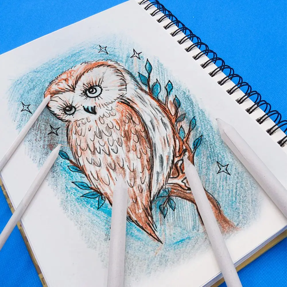 

3/6 шт. живопись различных размеров художественный инструмент для рисования бумага карандаш для рисования размазывания пенька палочка