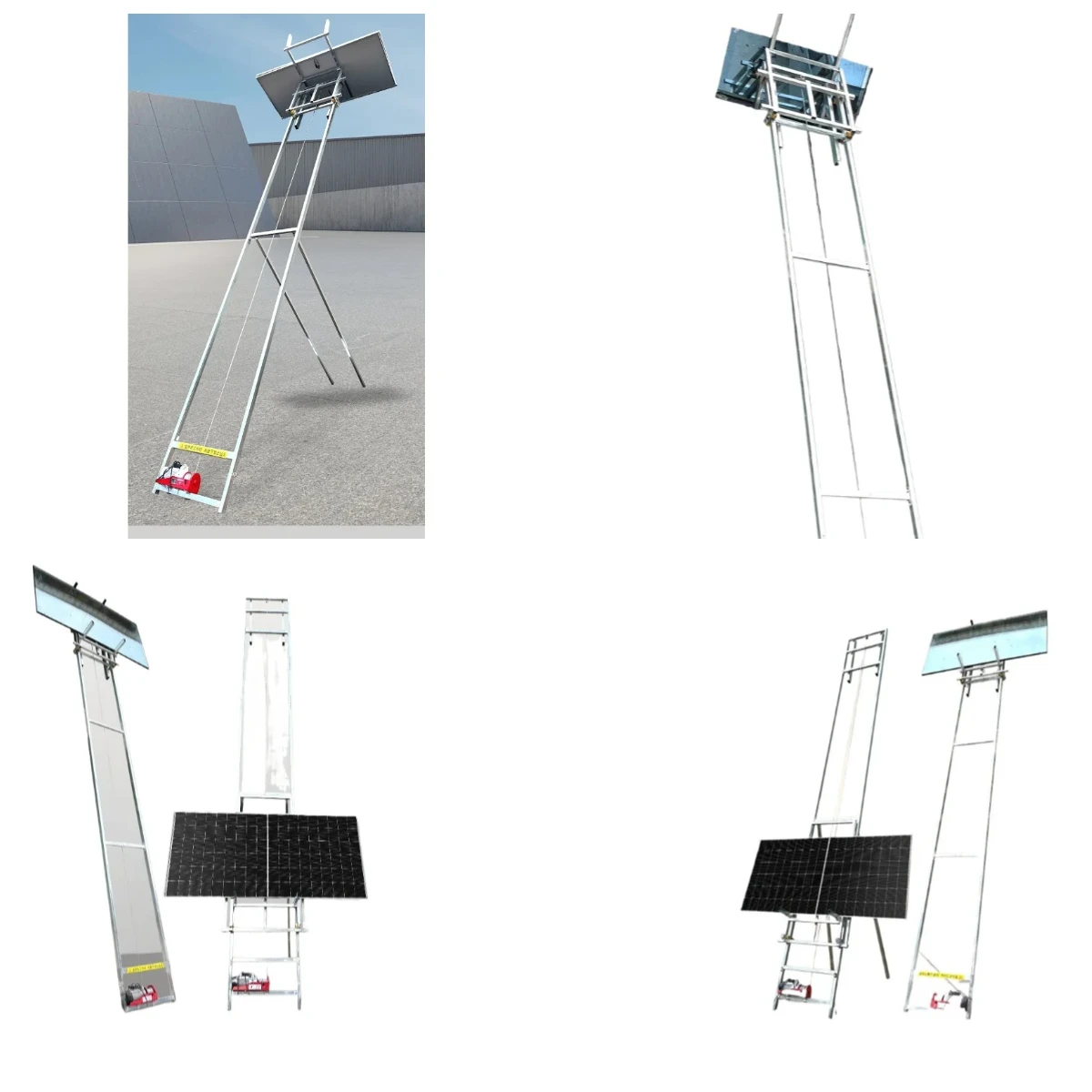 

Подъемник для фотоэлектрических панелей Gold Seller, для установки солнечных панелей, подъемник для оконного и солнечного остекления, автомобильный подъемник 220В