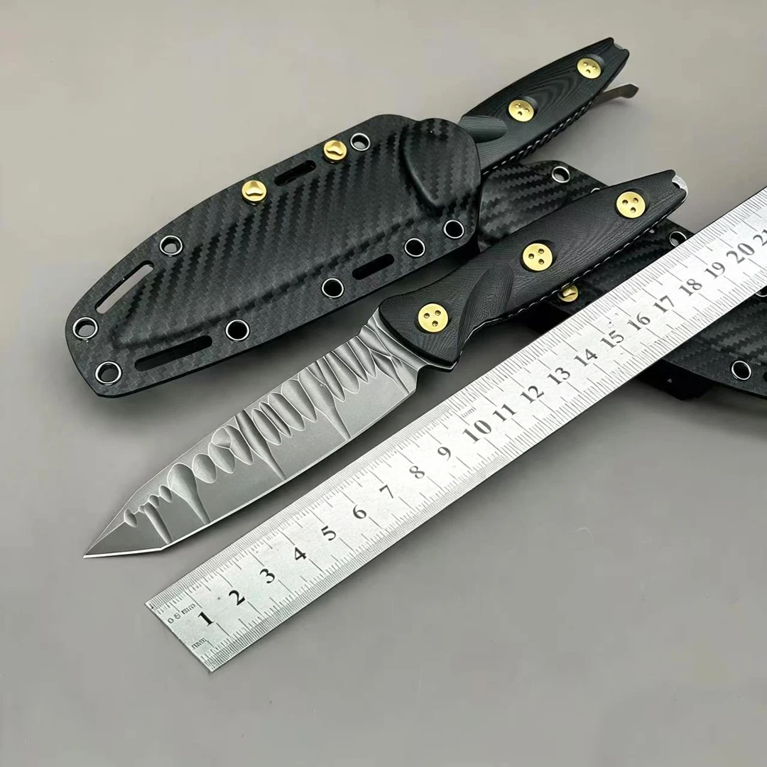 MIT Micro Socom Alpha Fixed Marfione Custom Bork Camping Hunting Pocket Outdoor Hiking jungle Fruit EDC gear Tool Knives