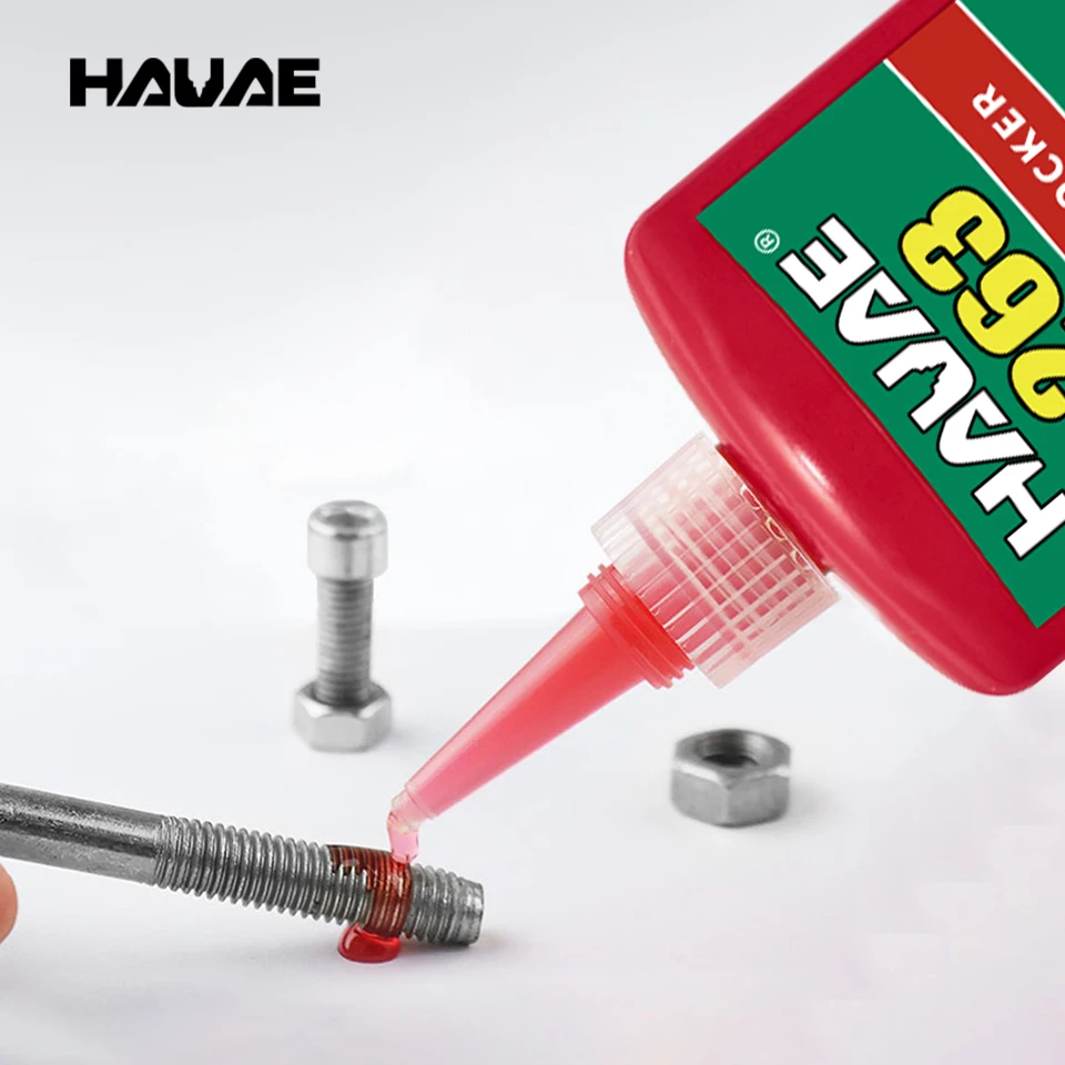 threadlocker hauae 241 242 272 243 222 270 screw adhesive 263 262 277 290anaerobic anti-loose Sealing thread locking glue metal