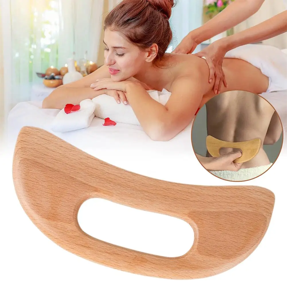 

Wooden Gua Sha Tool Manual Massage Scraper for Anti Cellulite Slimming Guasha Massage Board Body Gua Sha Paddle Therapy Tool