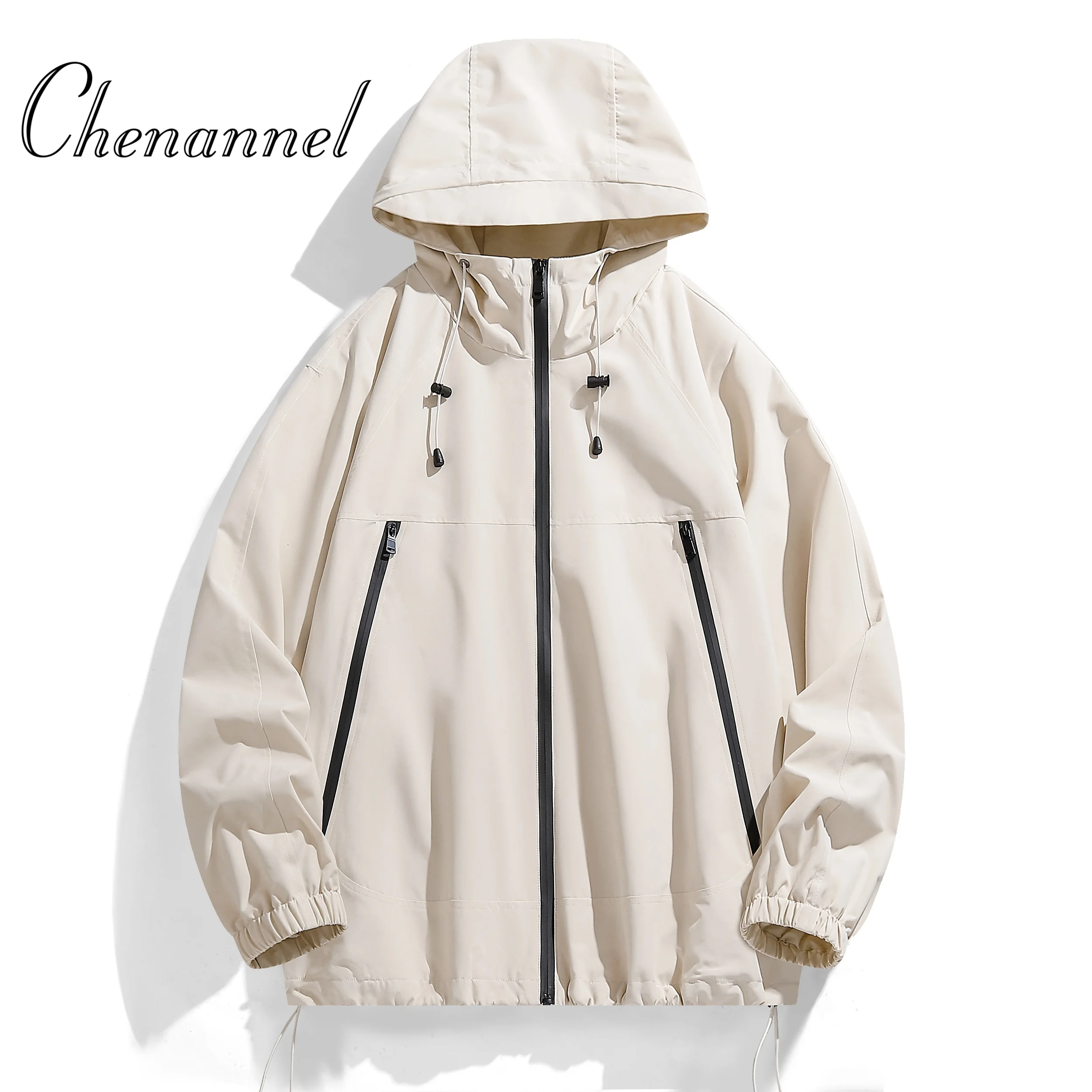 

Men's Outdoor Waterproof Jacket Of The Season Autumn New Fashion Functional Workwear Bag Coat Unisex Outerwear Casual