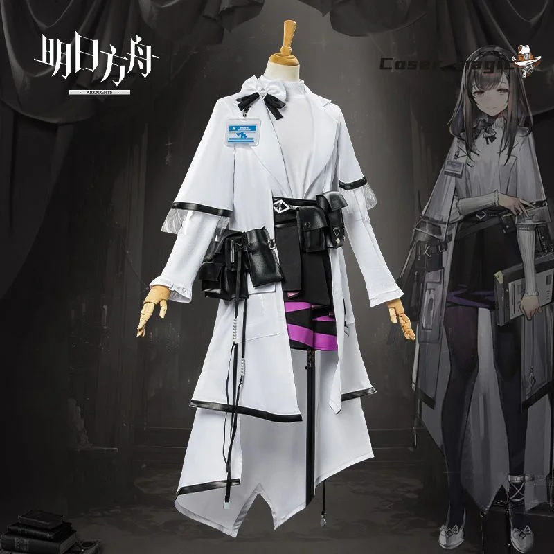 Game Arknights Priestess Cosplay Costume Uniform Halloween Carnival Party Christmas Play Role Clothes Clothing