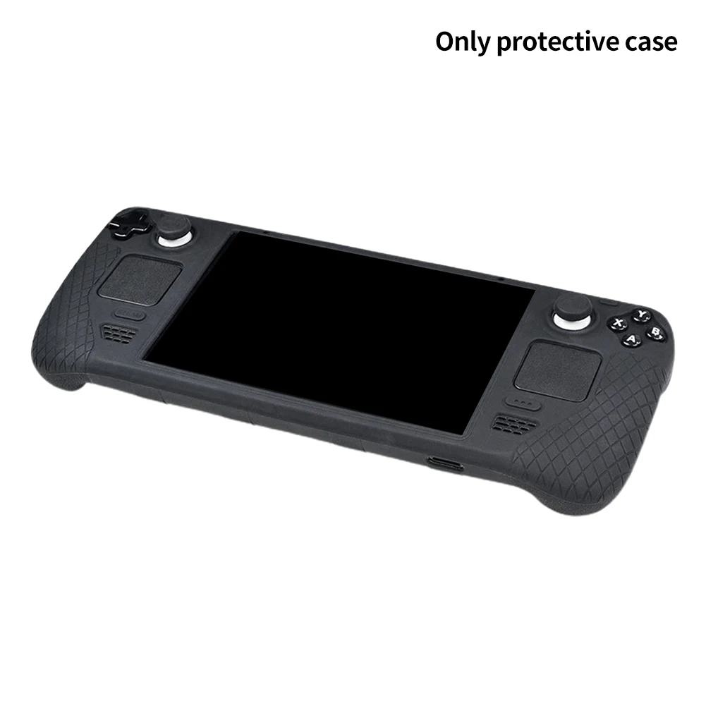 

Anti Dust Protective Case Easy Install Waterproof Game Console Non-Slip Scratchproof Silicone Cover Compatible For SteamDeck