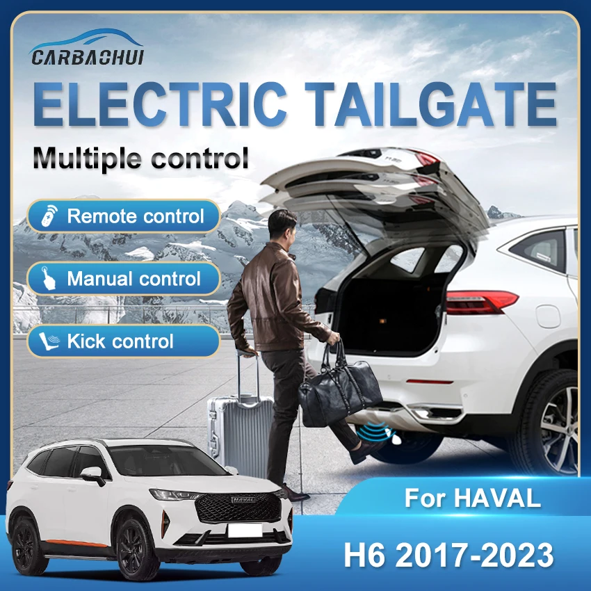 Für Great Wall Haval H6 Coupe 2017-2025: Elektrische Heckklappe – Modifizierte Heckklappenmodifikation mit automatischer Hebefunktion und elektrischer Heckklappe