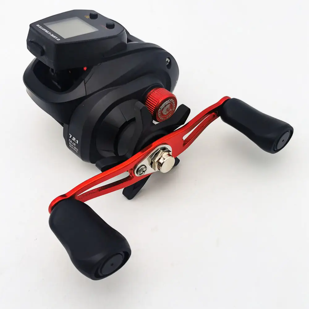 Smart Digital Baitcasting Reel For Wildwolf Saltwater Fishing Gear Accurate Line Length Counter For Bridge Raft Angling