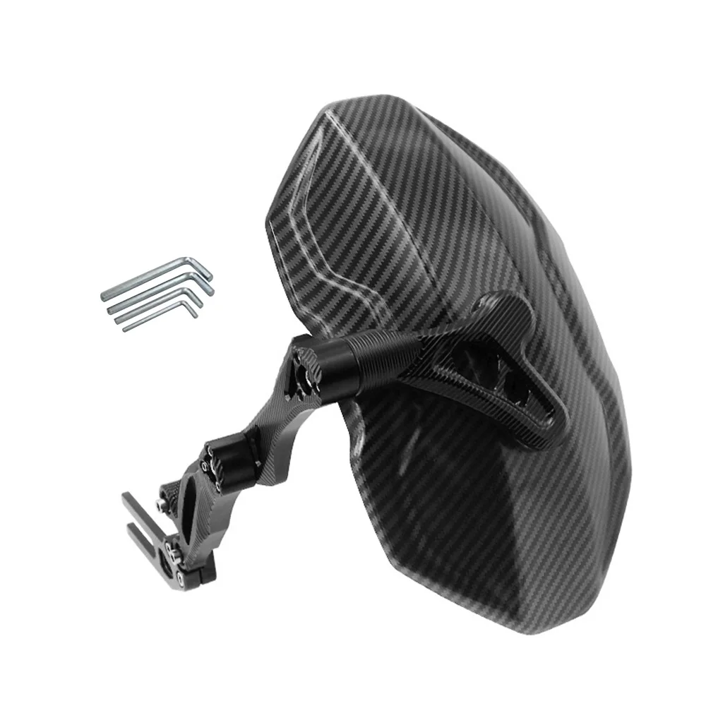 Universal Motorcycle Mudguard Rear Rear Wheel Cover Fender Splash Guard Protector Carbon Fiber For Harley Honda Suzuki Kawasaki