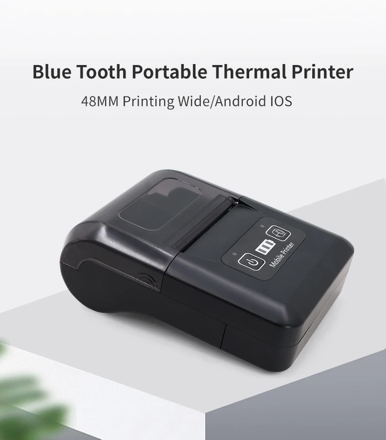 H20 58 mm für Bluetooth Wireless POS Thermo-Belegticketdrucker auf Lager