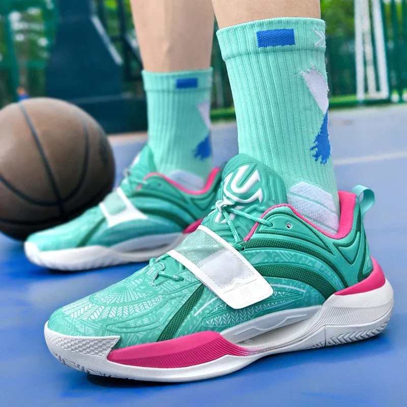 Kyrie lrving-zapatillas de baloncesto antideslizantes para hombre y mujer, zapatos de entrenamiento deportivo de goma para exteriores, alta calidad