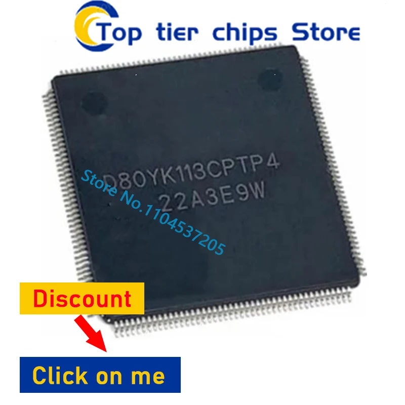 

1 шт./лот D80YK113CPTP4 D80YK113 QFP144 в наличии новый оригинальный в наличии