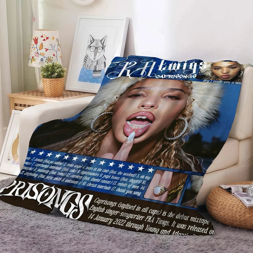 

Мягкое теплое одеяло FKA twigs Inspired для дивана, кровати, офиса, путешествий, кемпинга, отдыха, чтения, сна и комфорта