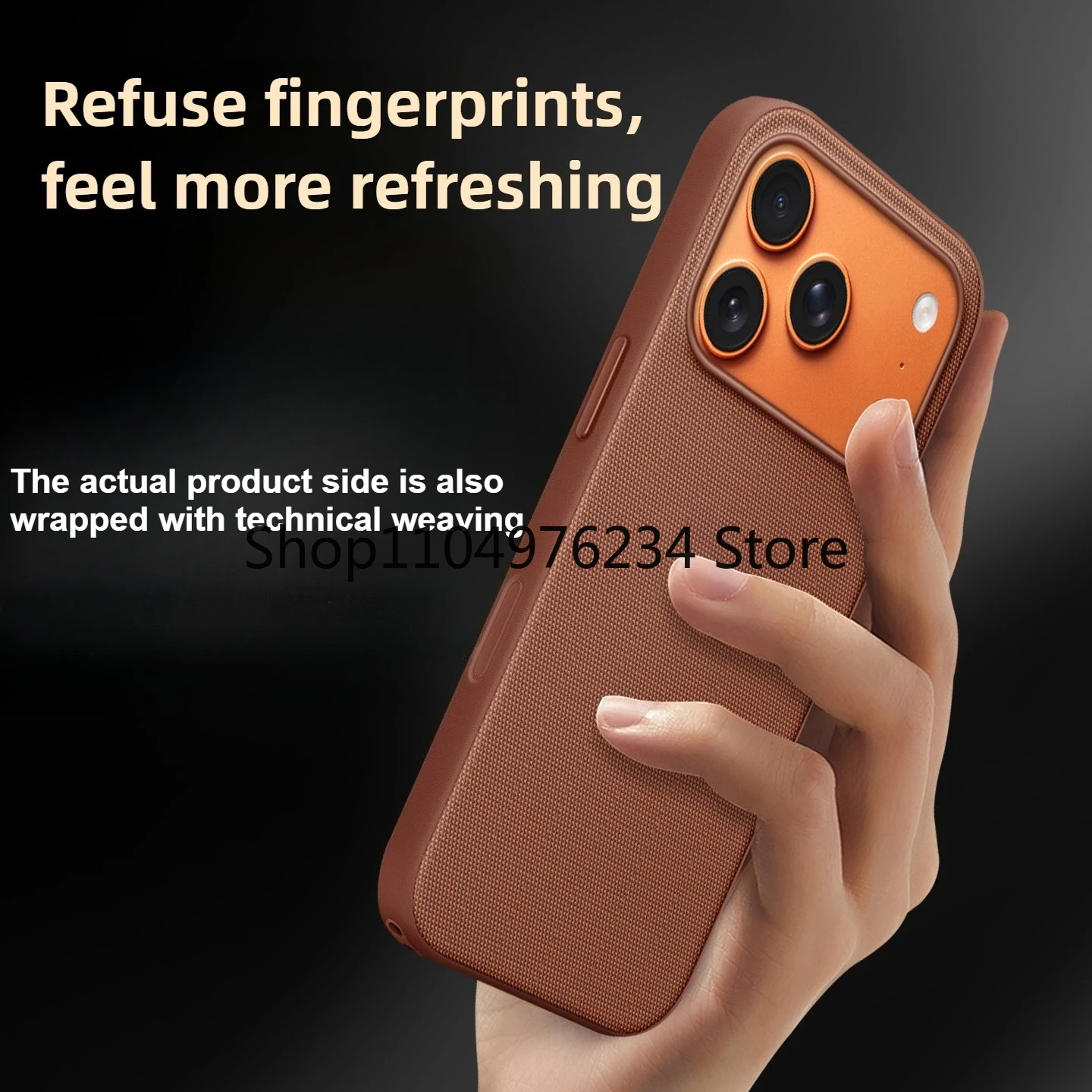 Для iPhone 17 pro max магнитный чехол HighTech тканевый чехол противоударный устойчивый к царапинам и совместим с беспроводной зарядкой