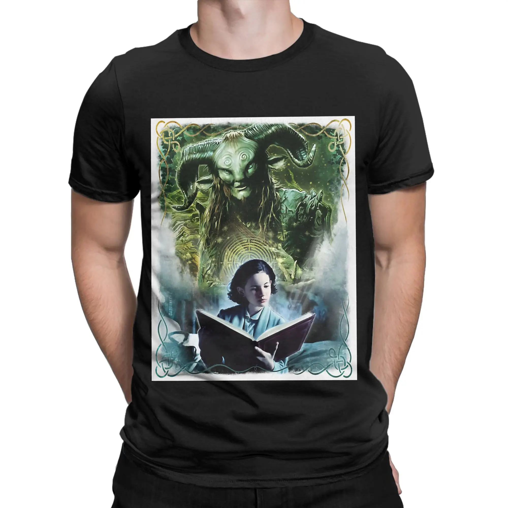 Pans Labyrinth Classic Shirt poster Funny 100% Cotton T-Shirt pans labyrinth Tees Tops For Men