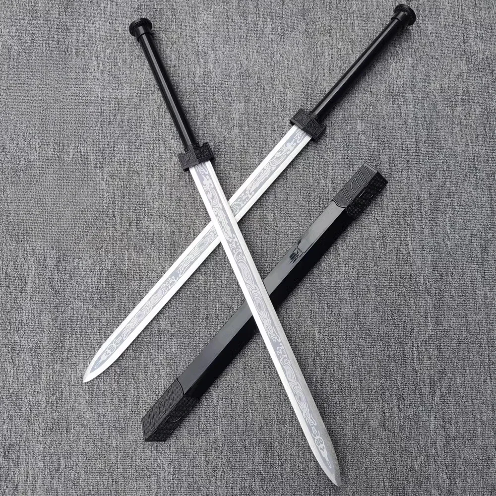 

For Wooden, Tang Hengdao, Han Sword, Sheathed Training, Prop Bamboo Knife