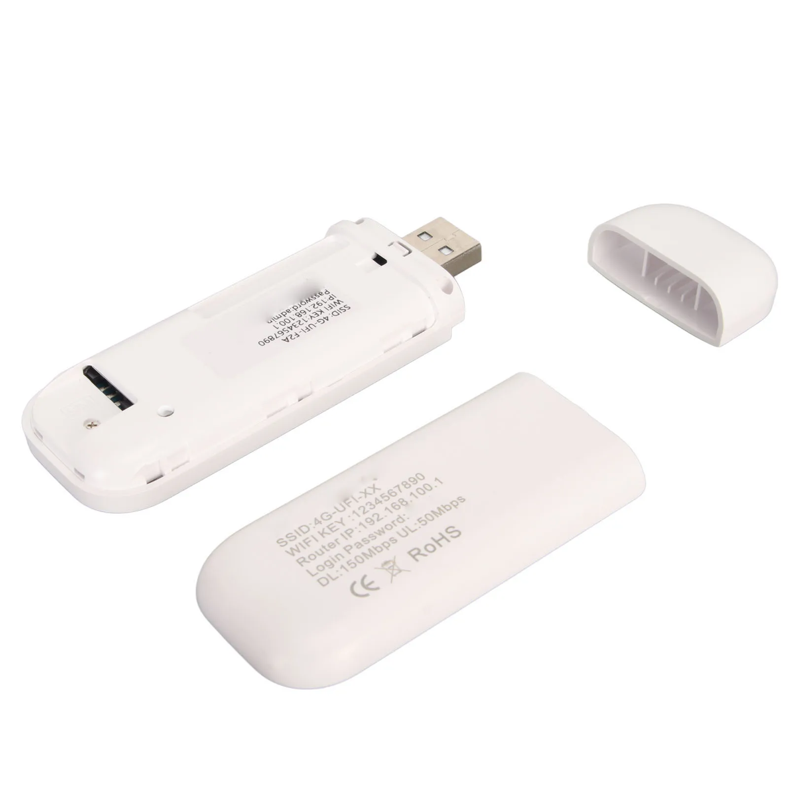 1 قطعة 4G موزع إنترنت واي فاي 150Mbps عالية السرعة فتحة للبطاقات SIM 10 مستخدم مشاركة المحمولة 4G LTE USB مودم WiFi لمكتب السفر المنزل