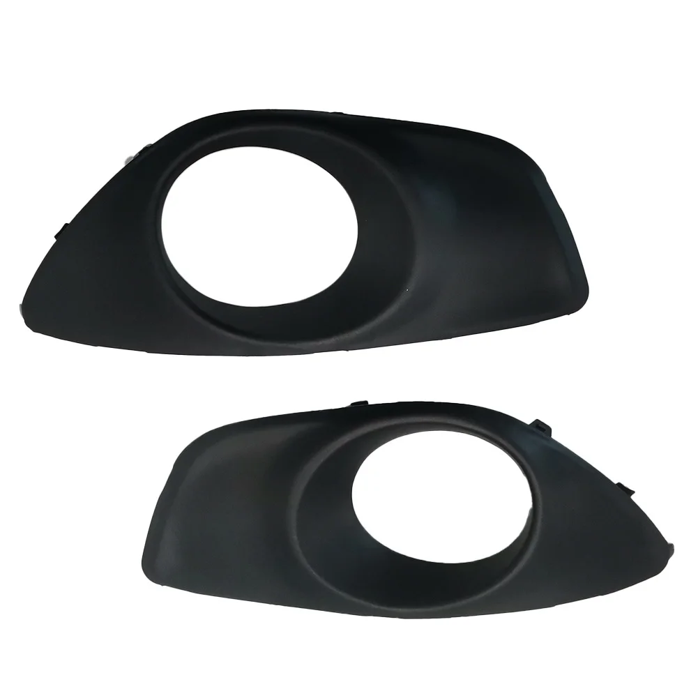 Vehicle Restoration Front Fog Light Trim ABS Fog Lamp Frame No Deformation Frame OEM Fit Replacement Anti-Corrosion/ Material
