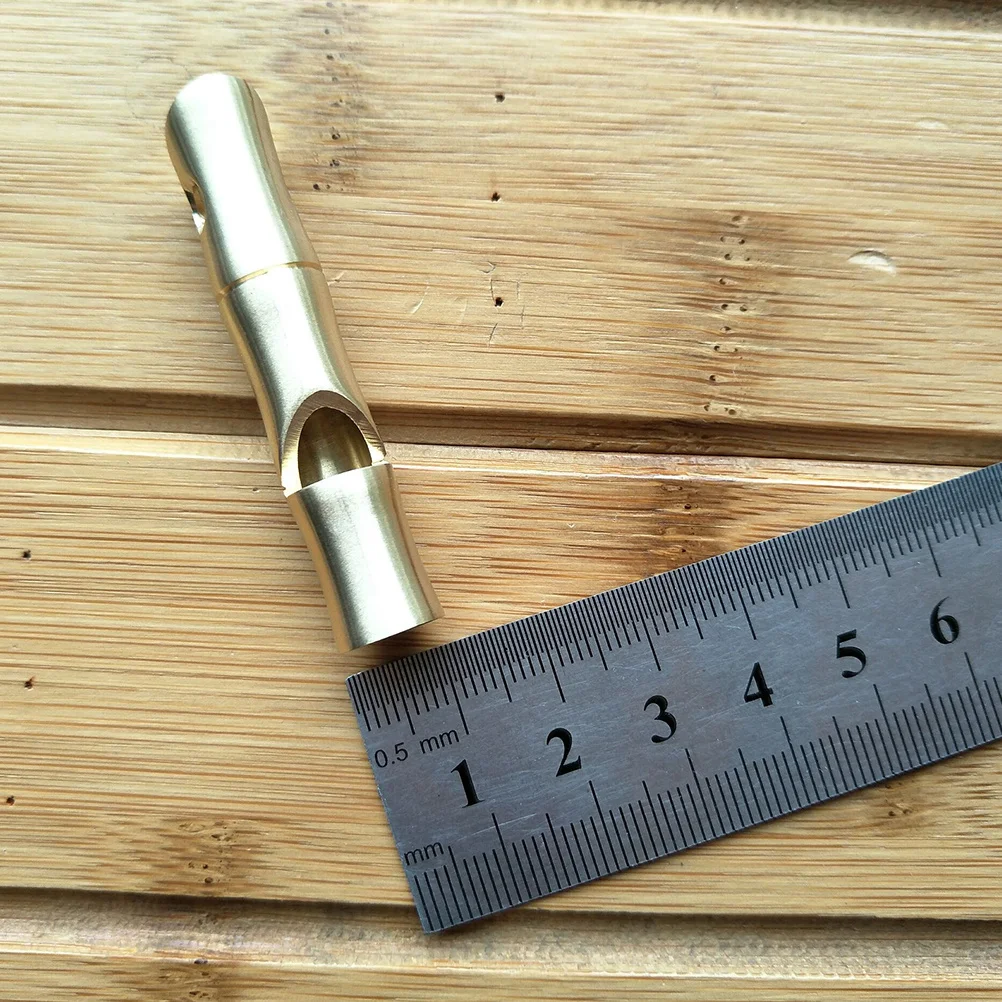 1 قطعة صافرة نحاسية ممتازة خفيفة الوزن مانعة للصدأ بصوت عال لتدريب الحيوانات الأليفة كرة القدم كرة السلة كرة القدم الهوكي المحمولة في الهواء الطلق #5